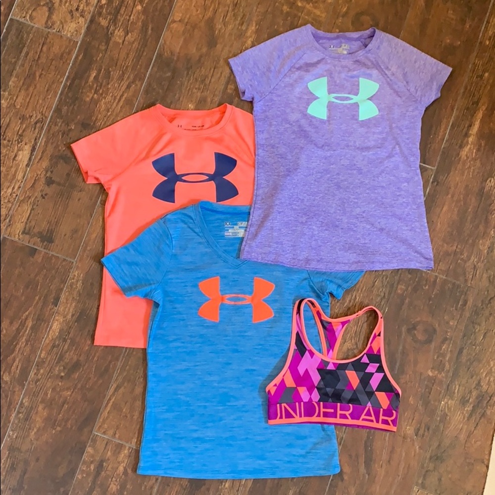 Under Armour girls shirts